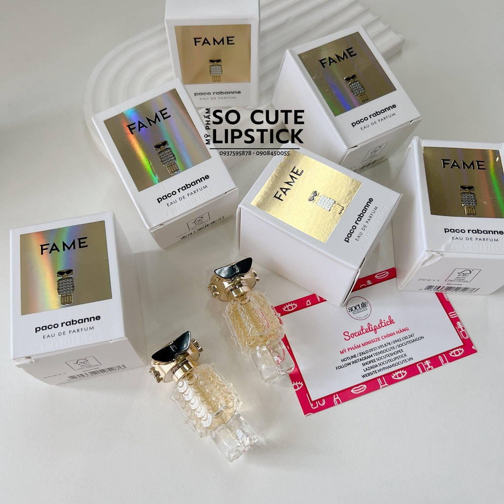 Nước hoa Paco Rabanne Fame - Phantom mini 5ml