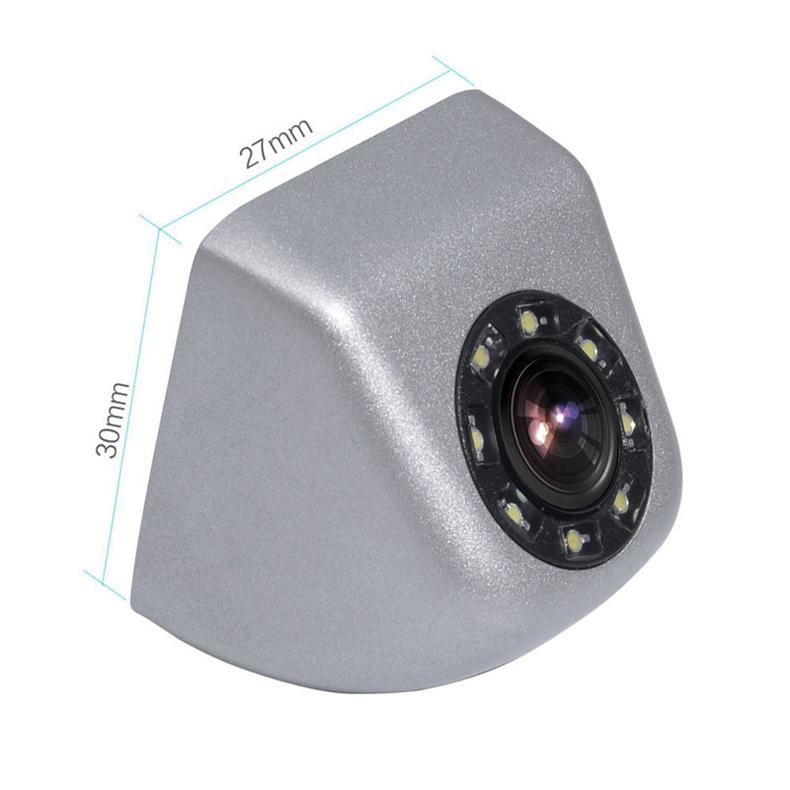 Camera lùi ô tô chống nước 8 Led màu bạc