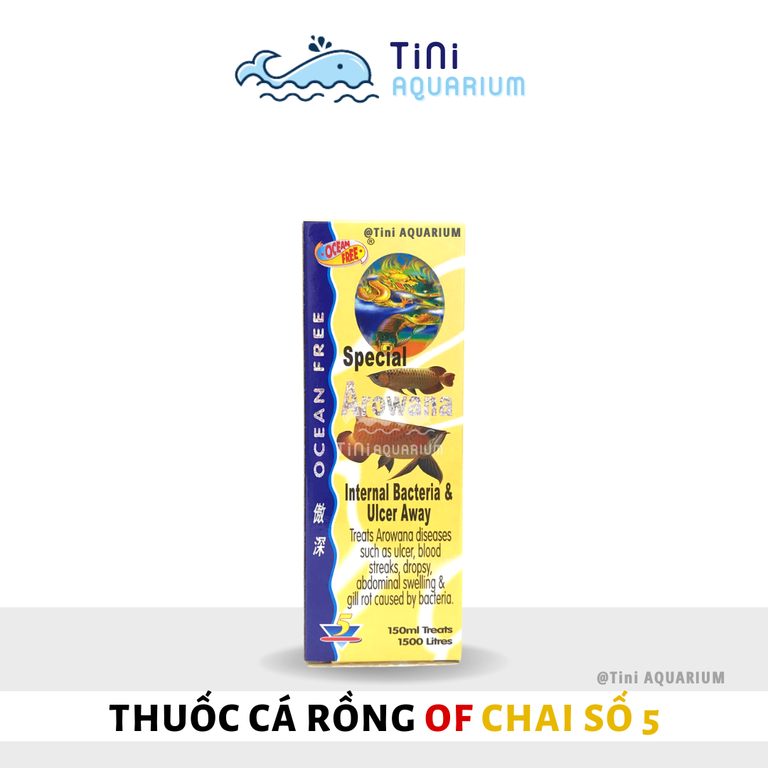 [HCM] Thuốc cá rồng chai số 5