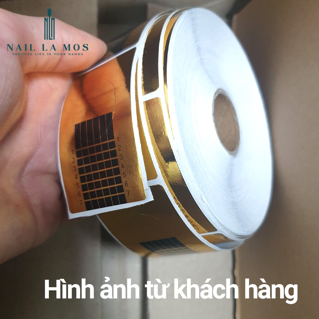 Khuôn giấy nối móng - 1 cuộn 500 miếng