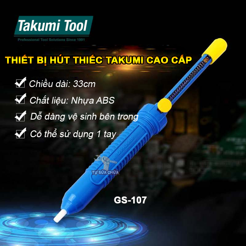 Dụng cụ hút thiếc, hút chì loại xịn lực hút mạnh