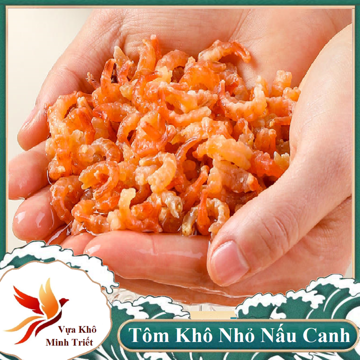 500G TÔM BẠC KHÔ LOẠI NHỎ NGUYÊN CON - đồ khô - thực phẩm - tôm khô