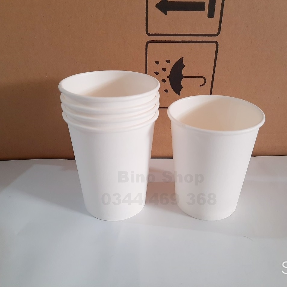 [HCM]Set 50 Ly Giấy Trơn 233ml ( 8oz)