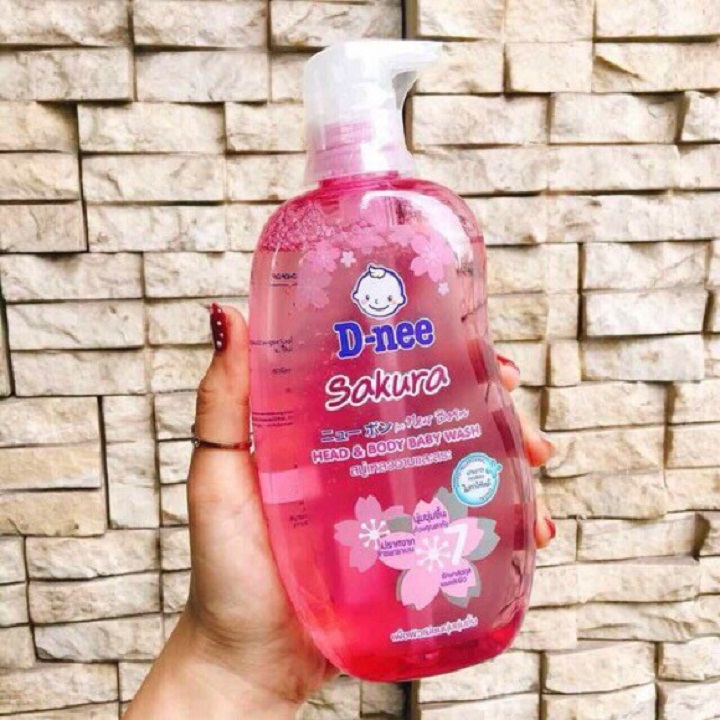 Dnee Baby Body Wash and Shampoo 380ml