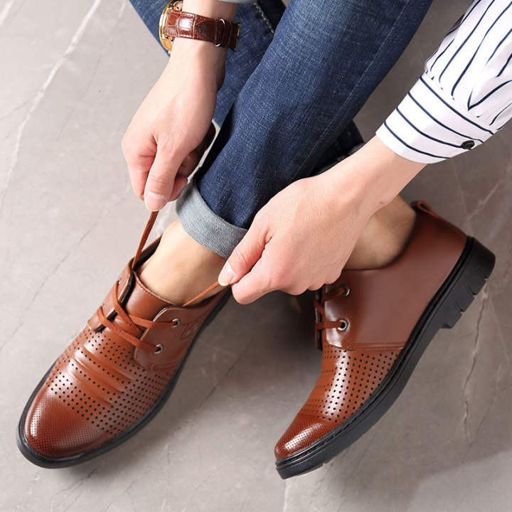 men versatile soft warmest casual leather shoes