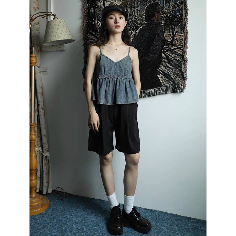 ÁO 2 DÂY BABY DOLL SIÊU HOT