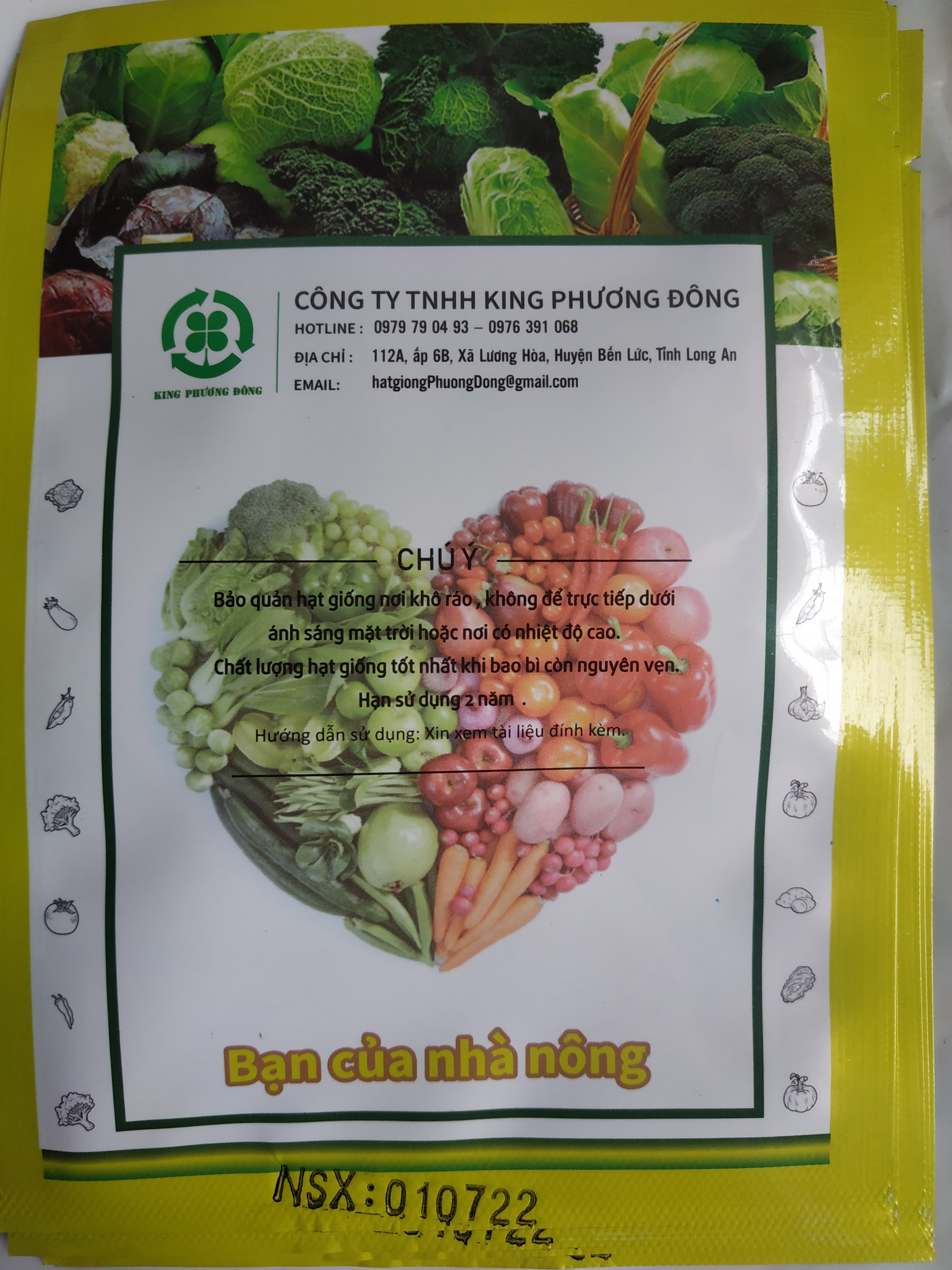 Hạt giống CÀ TÍM - gói 1 gram