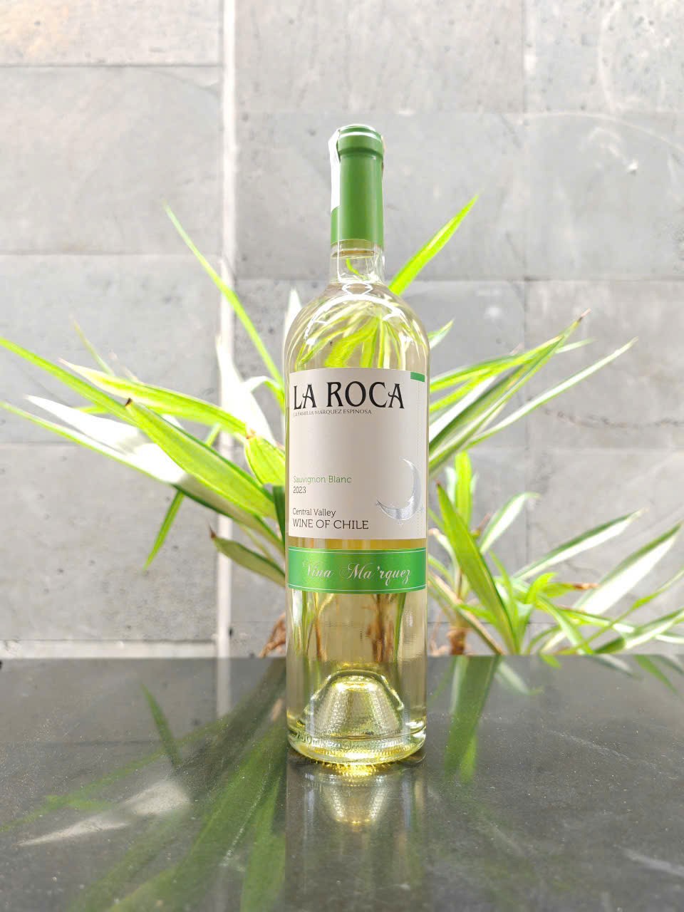 Vang trắng Chile La Roca nhập khẩu chính hãng 750 ml