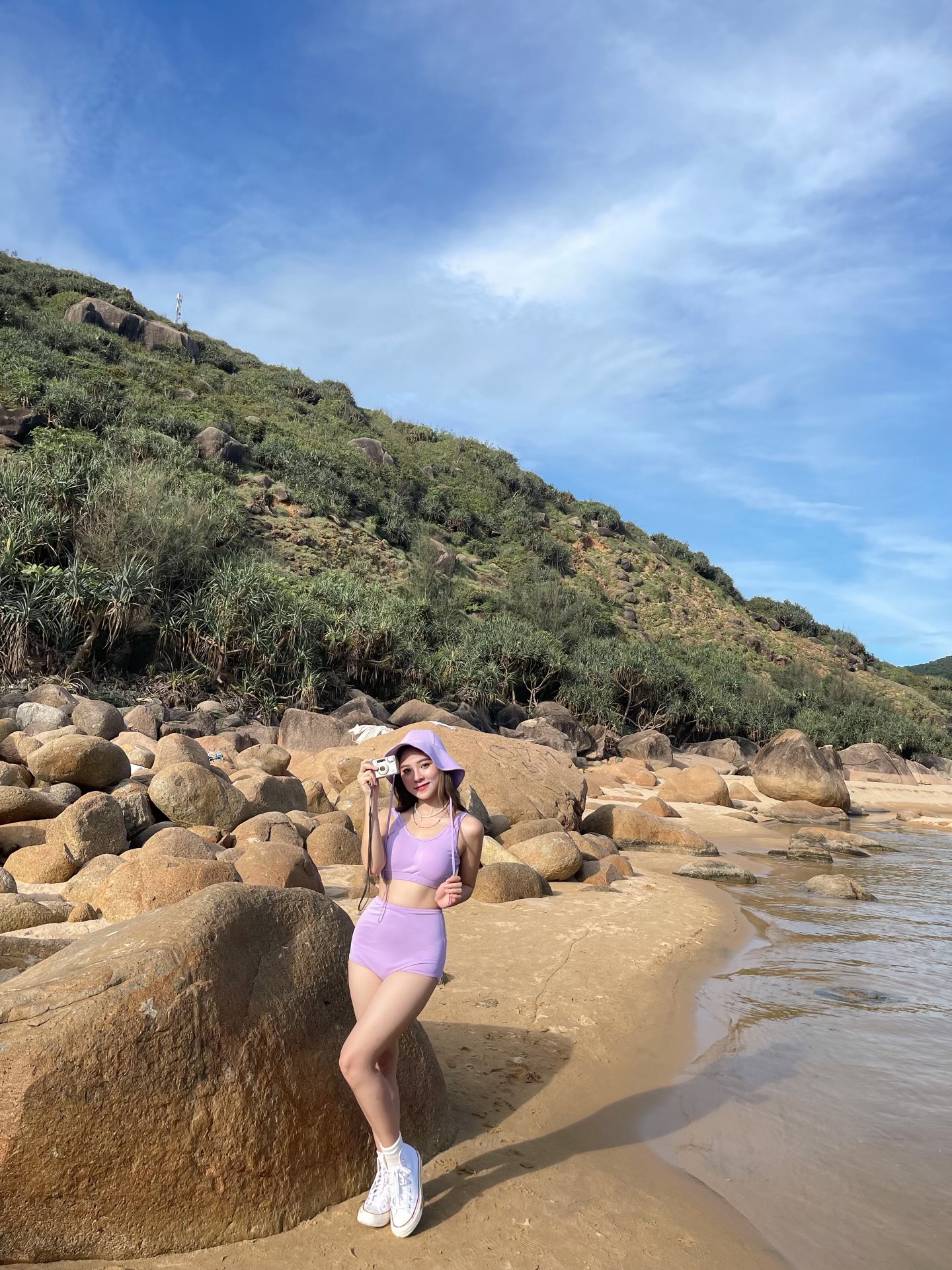CieL bikini TÍM- Có Mũ- ẢNH THẬT