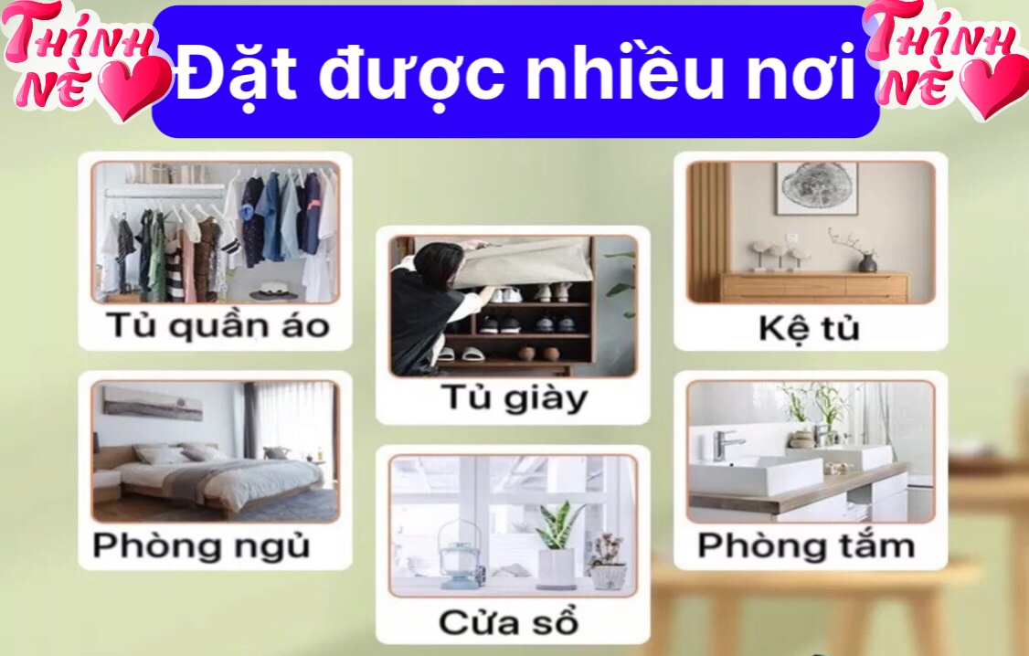 Túi thơm mini treo tủ quần áo Longfine