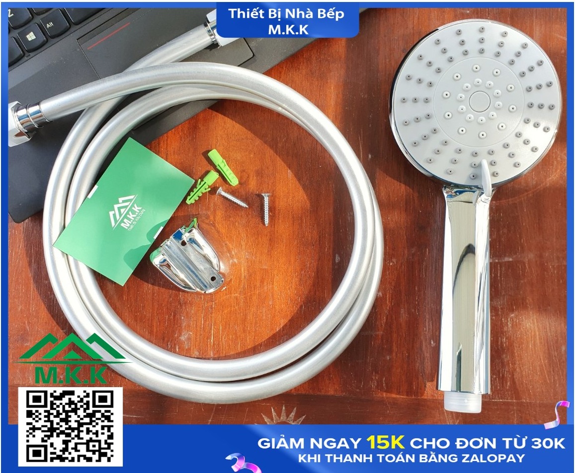 Tay Sen Nhựa ABS Chrom Cao Cấp 3 chế độ nước
