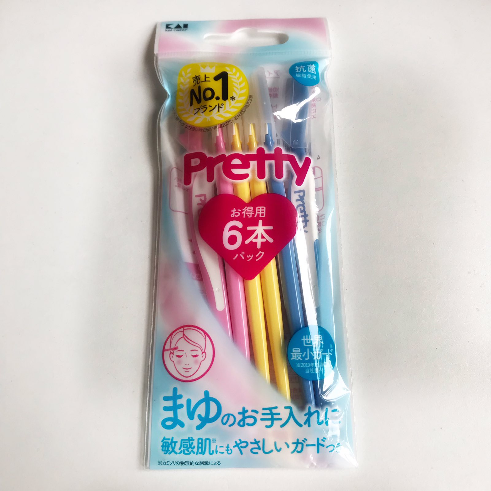 Máy cạo tỉa lông mày, lông mặt KAI - Made in Japan