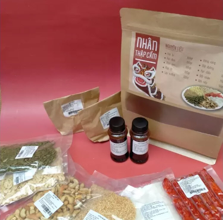 Combo Nhân Bánh Trung Thu Thập Cẩm