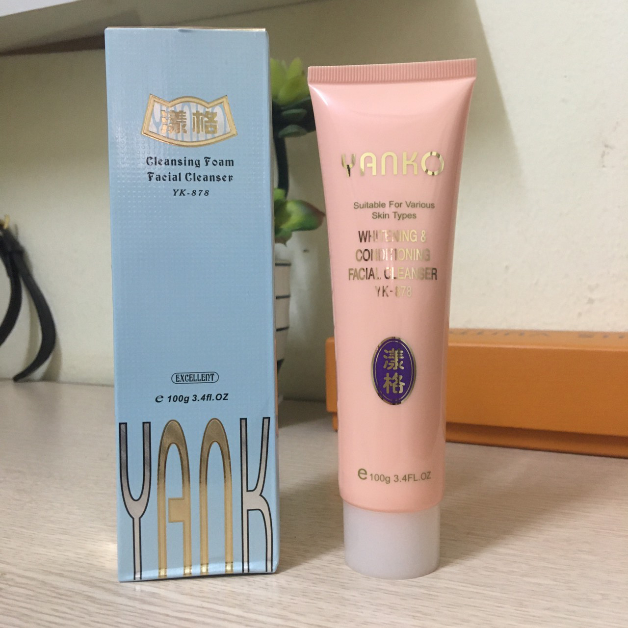 Sữa rửa mặt trắng da hiệu YANKO 100g – YK-878