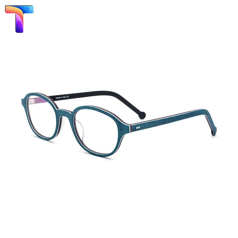 [ Sale xả lỗ ]Kính vân gỗ Acetate 19102