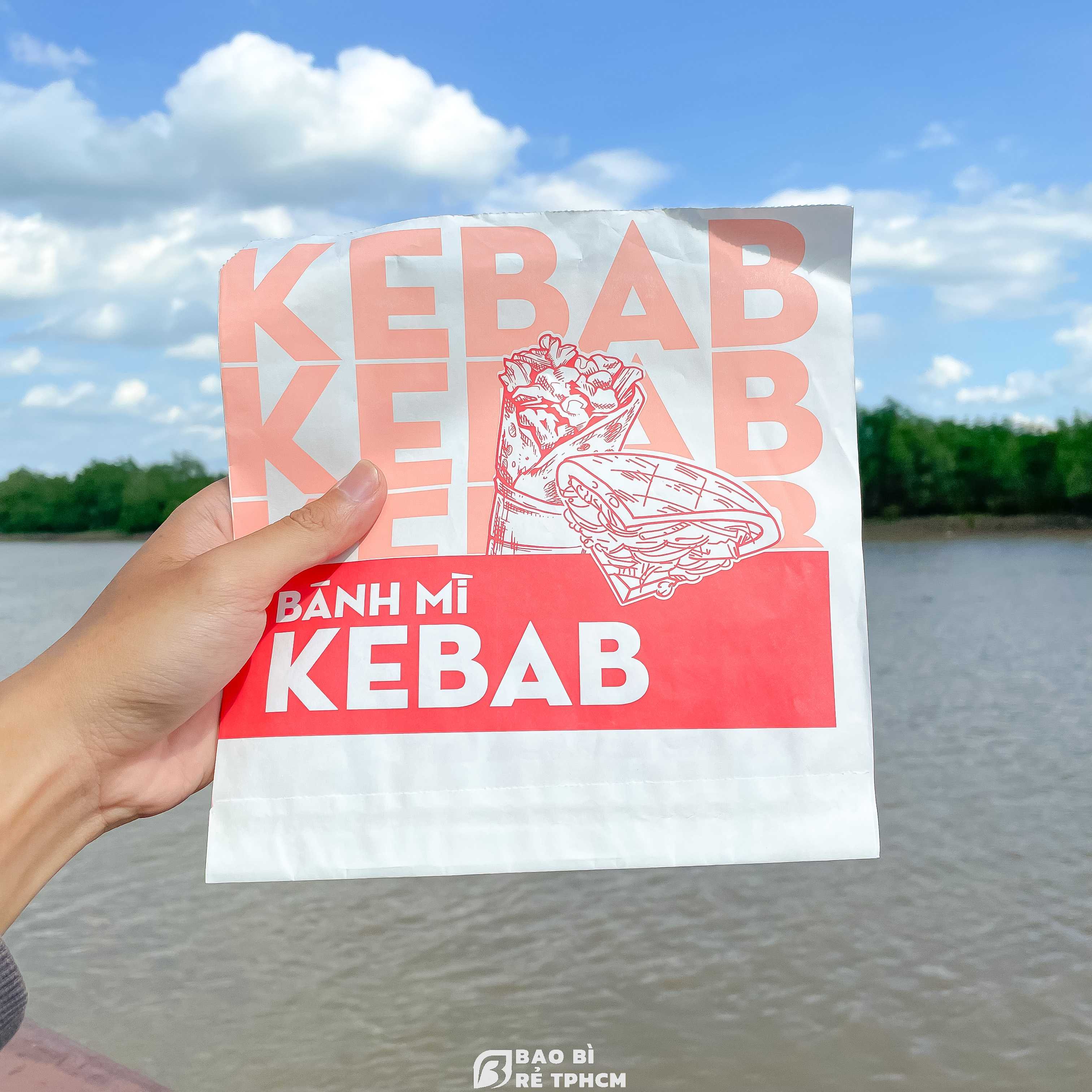 Túi Đựng Bánh Mì Kebab 100 Túi