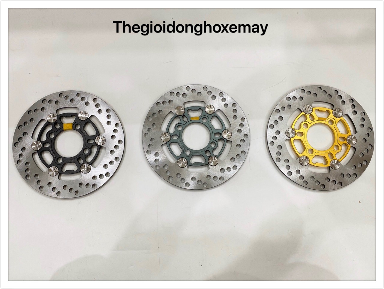 Đĩa BB Size 220mm V1 Mẫu Trái Tim Khoen Inox