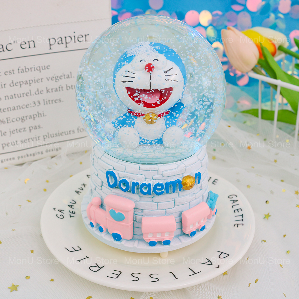 Quả cầu pha lê DORAEMON DOREMON có nhạc dễ thương cute MON0068