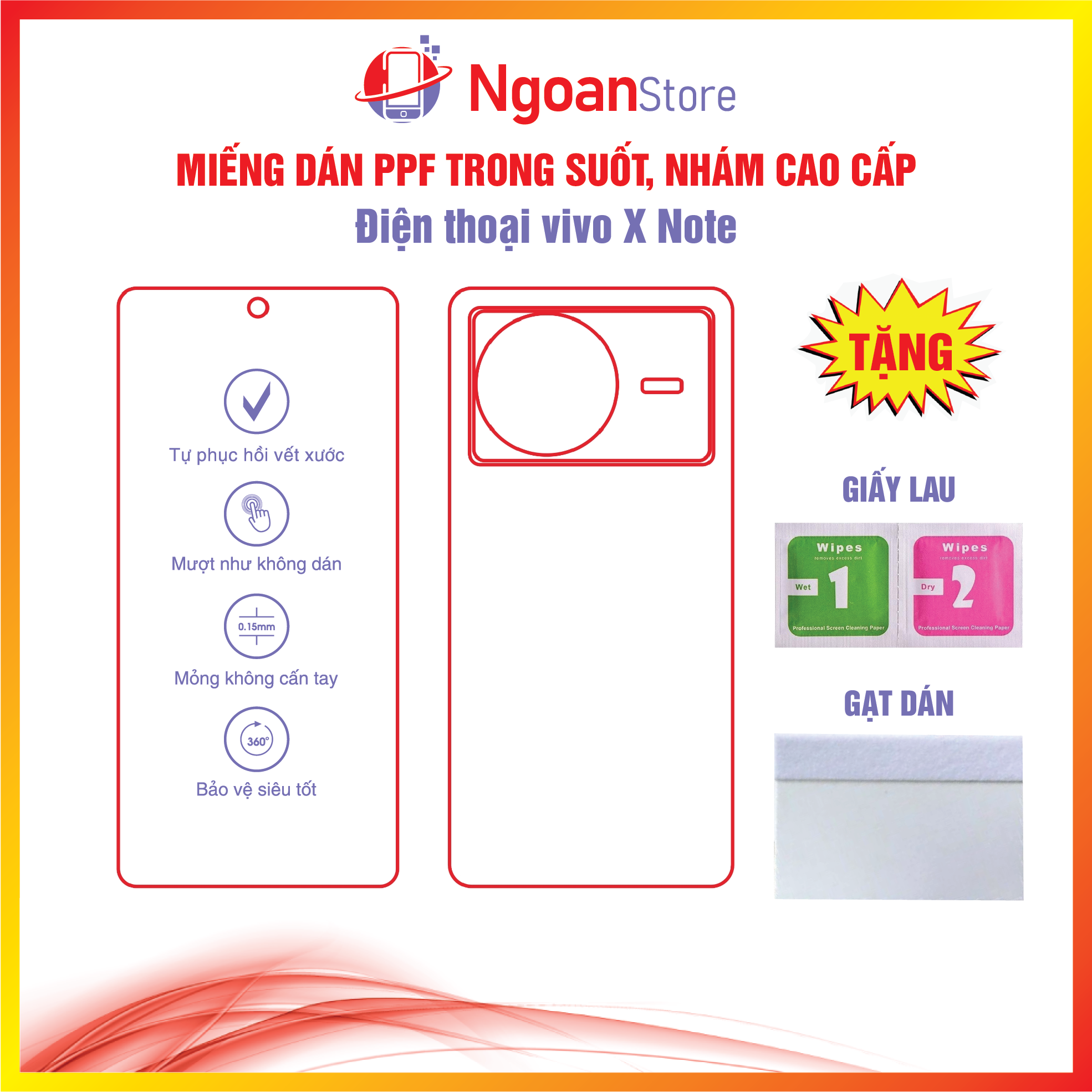 Miếng dán dẻo ppf