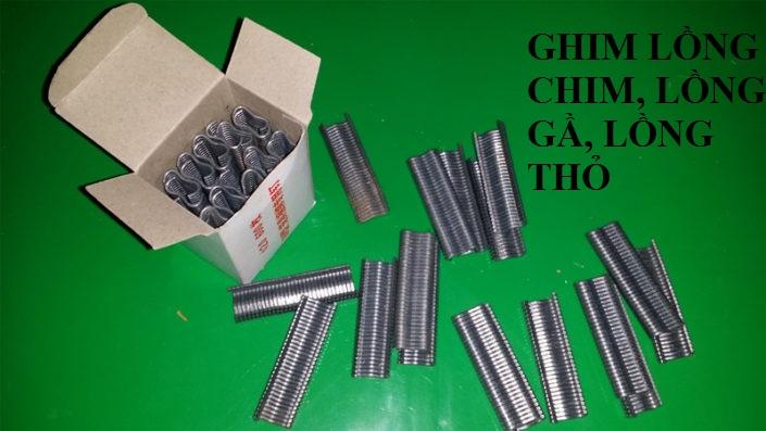 GHIM LỒNG CHIM, LỒNG GẦ, LỒNG THỎ
