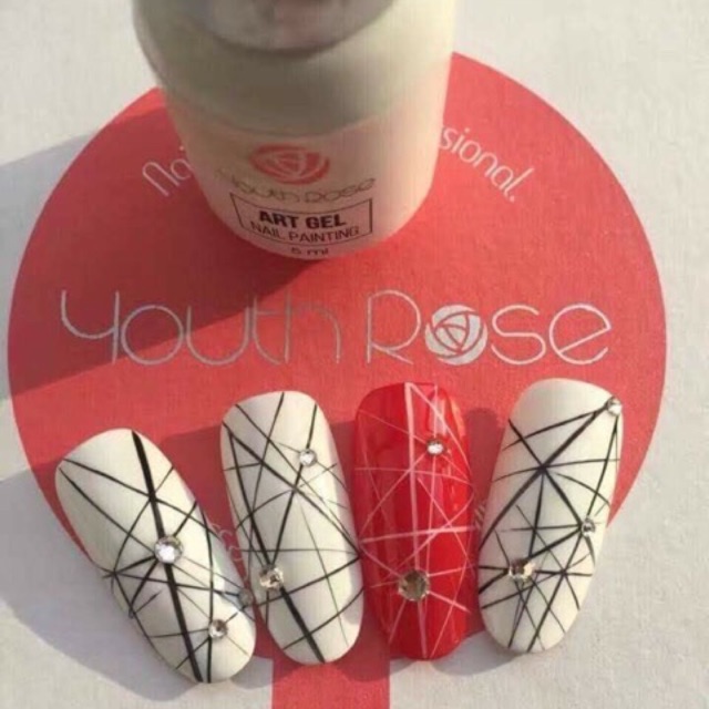 Cọ nét gel rose ( bán lẻ) Phụ kiện Nail