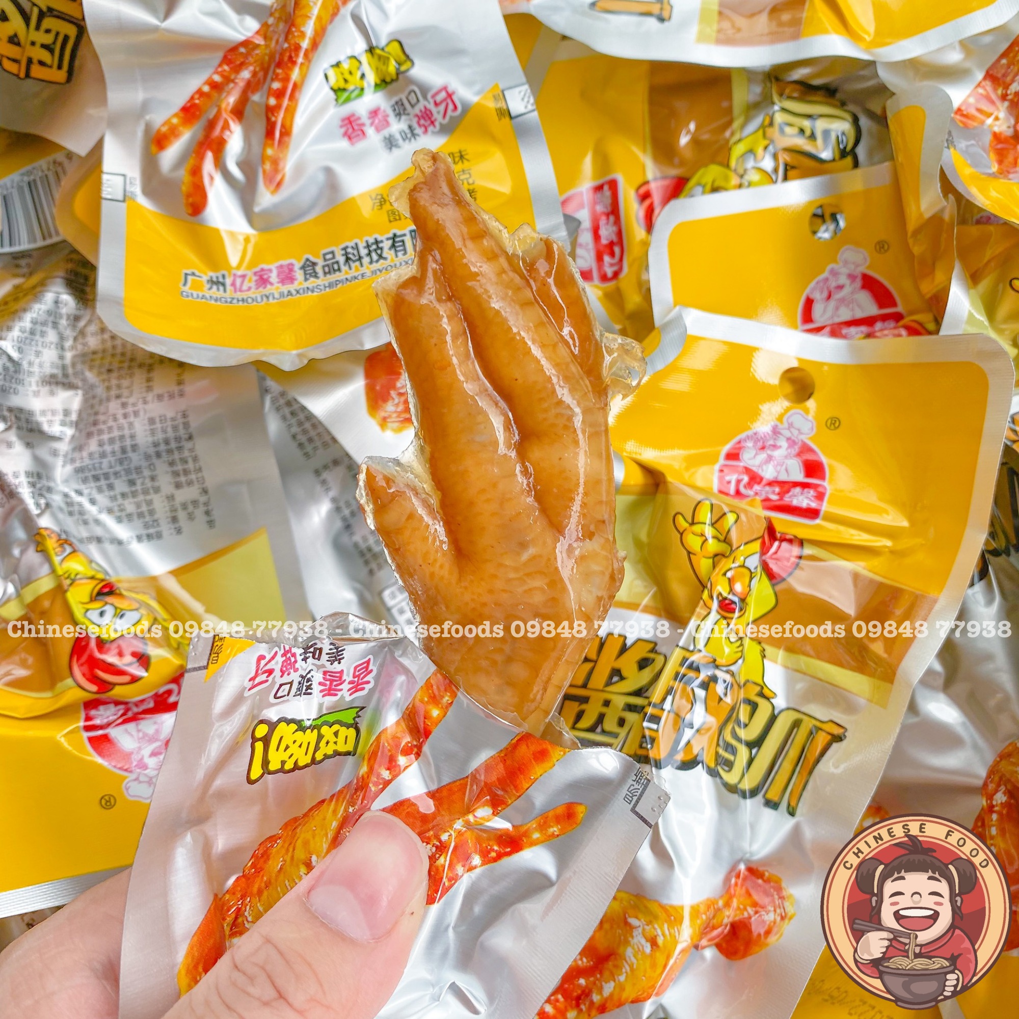 Chân Gà Cay , Chân Gà Muối Cay 32gr