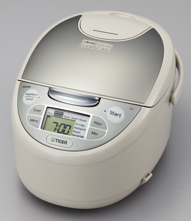 [Trả góp 0%]Nồi cơm điện tử Tiger 4 trong 1 JAX-S18W (1.8L)
