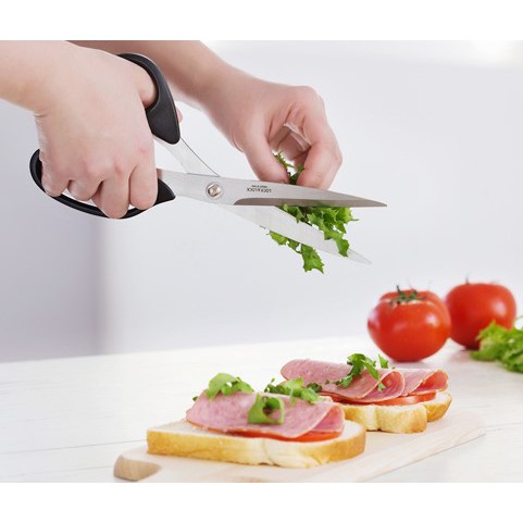 [LOCK&LOCK CHÍNH HÃNG] Kéo Cắt Thịt Nướng Bulgogi Scissors Lock&Lock F00096 màu đen