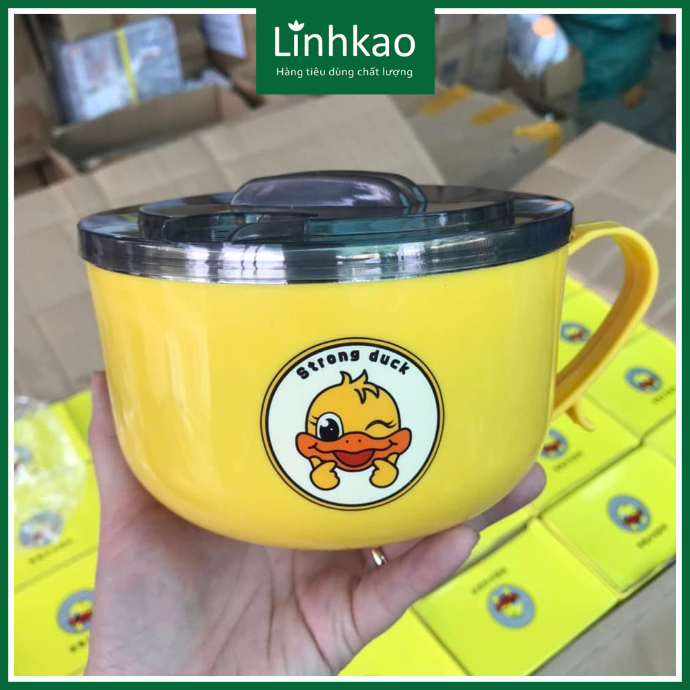 Ca ăn mì, cháo chống nóng vịt vàng