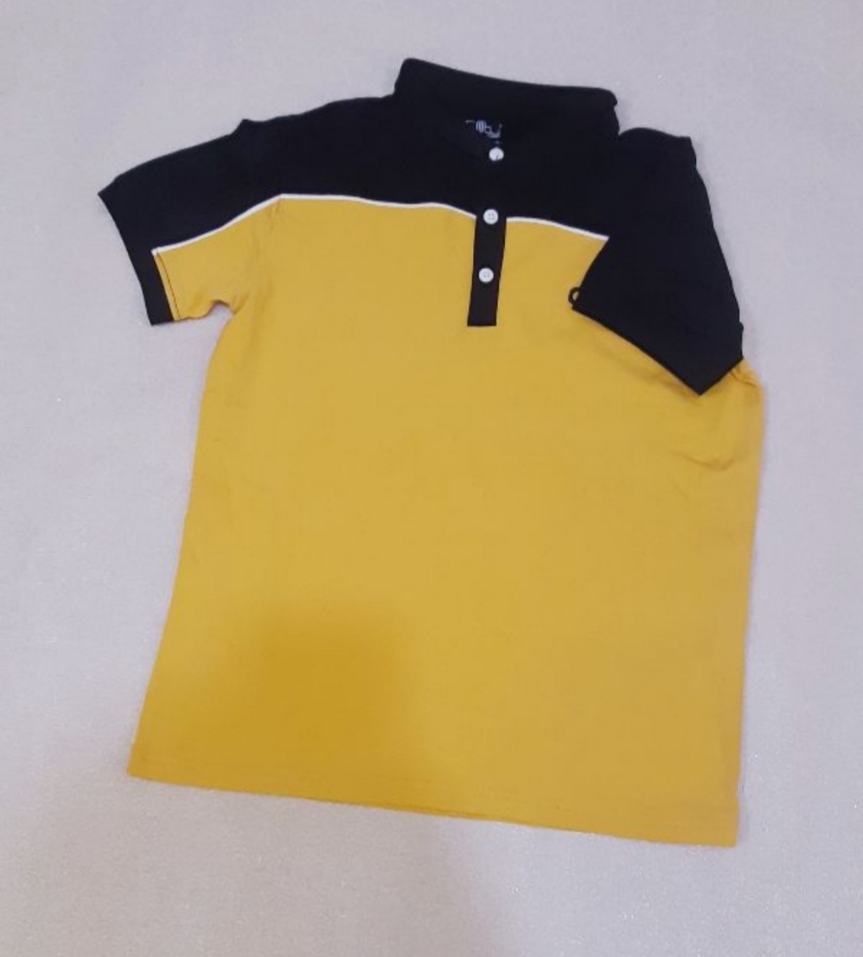 Áo thun có cổ cho bé trai size đại
