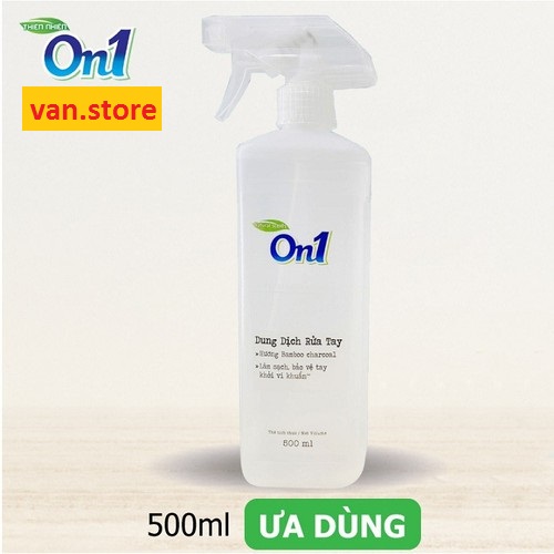 [HCM]Dung Dịch Rửa Tay Khô On1 500ml - Dạng Xịt
