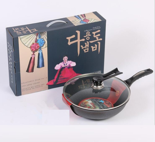 Chảo chống dính vân đá Hàn Quốc dùng được mọi loại bếp 32CM, chảo hàn quốc, chảo cô gái 32cm