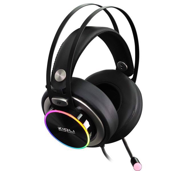 Tai Nghe Gaming ZIDLI ZH20 (7.1, USB, RGB) - Patech Electronics