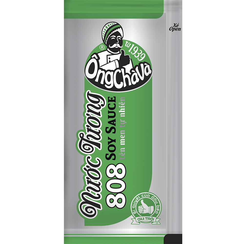 Nước Tương Gói Ông Chà Và 808 8ml - Hộp 120 Gói