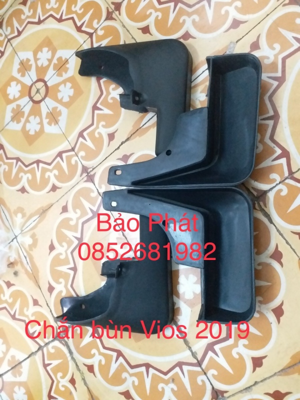 Bộ chắn bùn Nhựa đen Vios form 2018,2019,2020