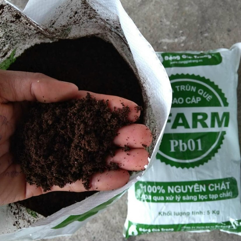 Phân trùn quế SFARM PB01 – đã xử lý (2-5kg)