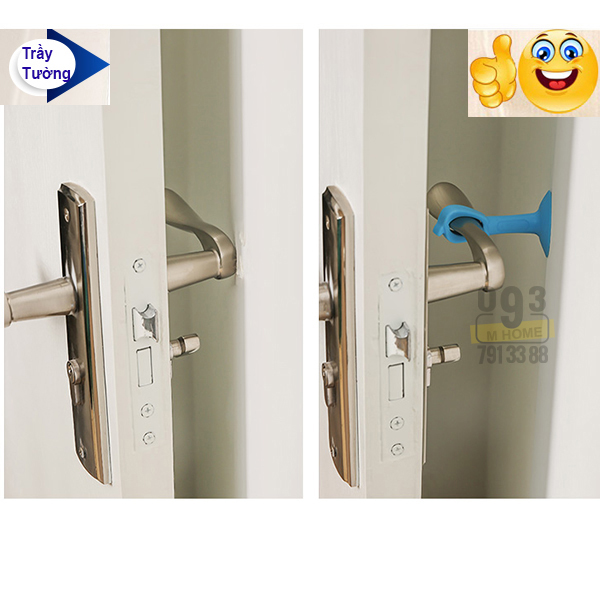 Doorknob Wall Mute Crash Pad Cushion House Door Stopper Rubber Block Wall Cabinet Door Handle Lock Silencer Attached Silicone Anti Collision.Get 4 Free Rubber Pad Stick Rubber Pads Furniture Legs KitChen