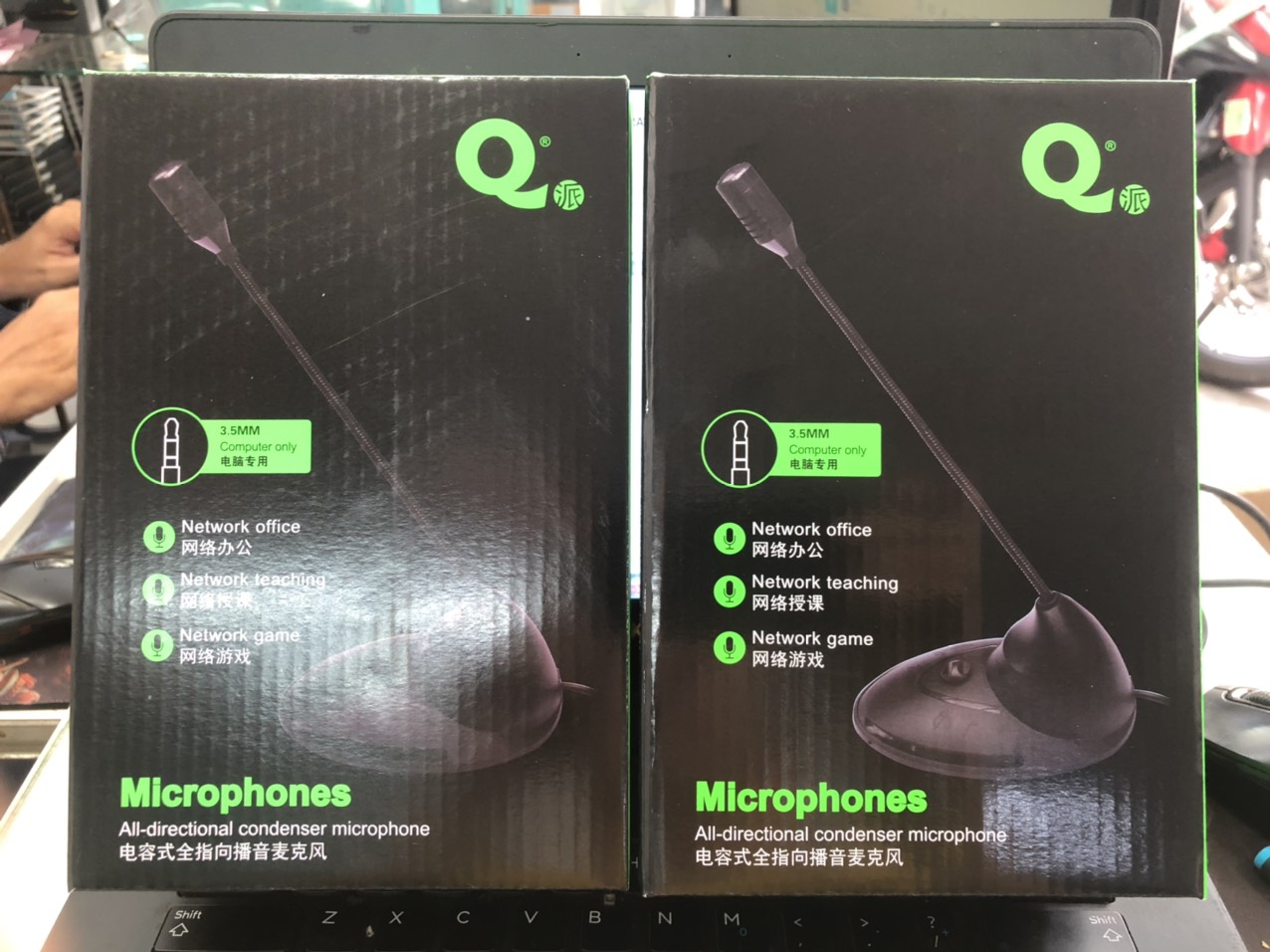 Microphone cho máy tính T21 Jack 3.5 tự nhận.Micro để bàn cho máy tính, Micro Thu Âm, Chat Trực Tuyến