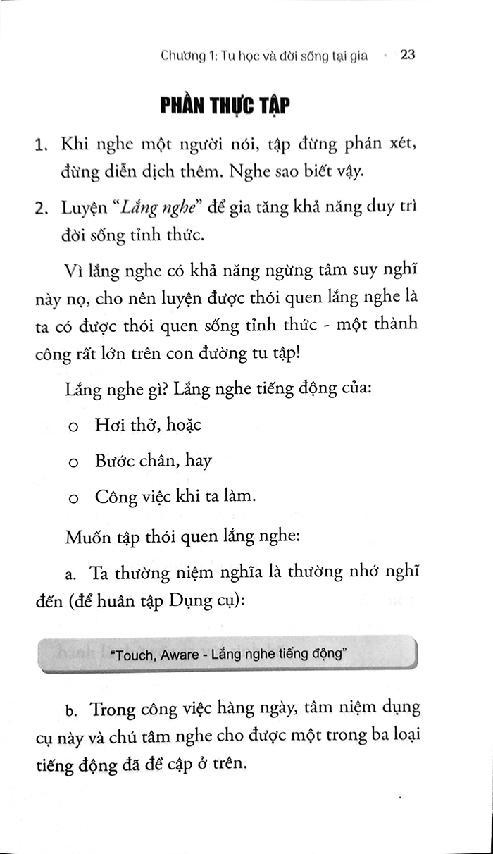 Sách - Con đường thiền tập tại gia