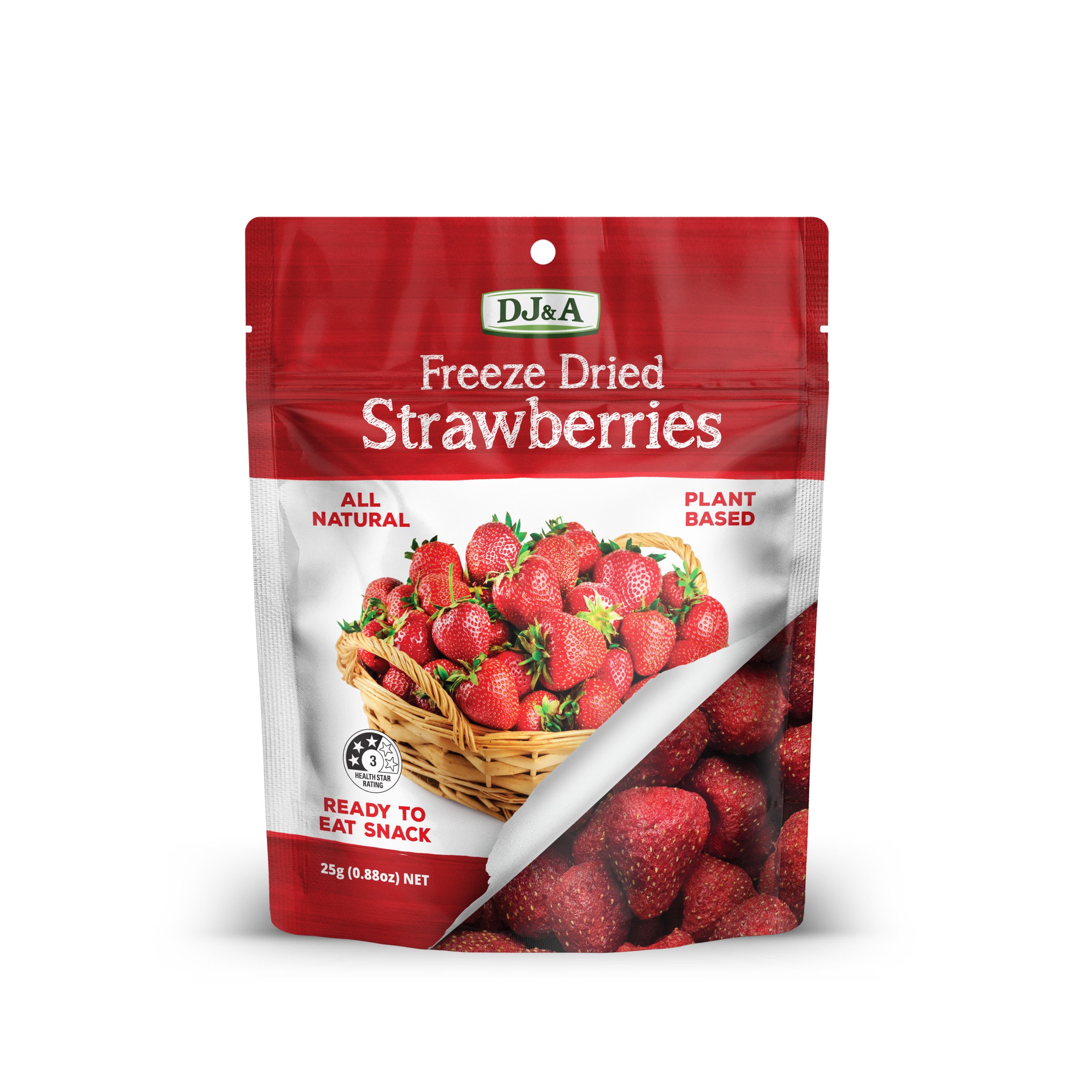 Dried Strawberry crisp-25g-