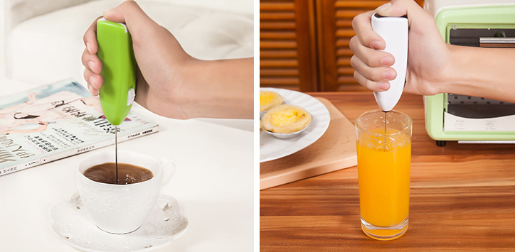 Máy tạo bọt cafe và đánh trứng mini