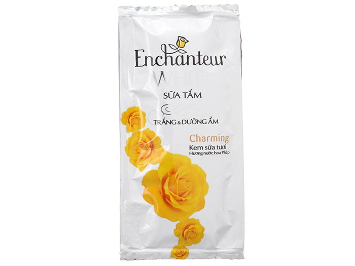 Combo 5 dây sữa tắm Enchanteur cao cấp (50 gói x 6 gram/1 gói)