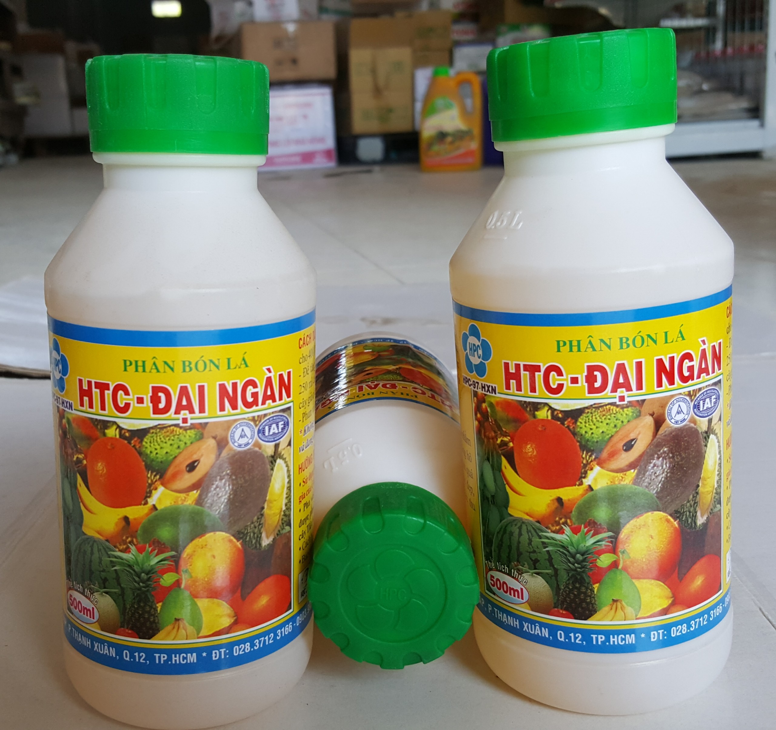 Phân bón lá HTC - ĐẠI NGÀN - Chín trái - Chai 500ml