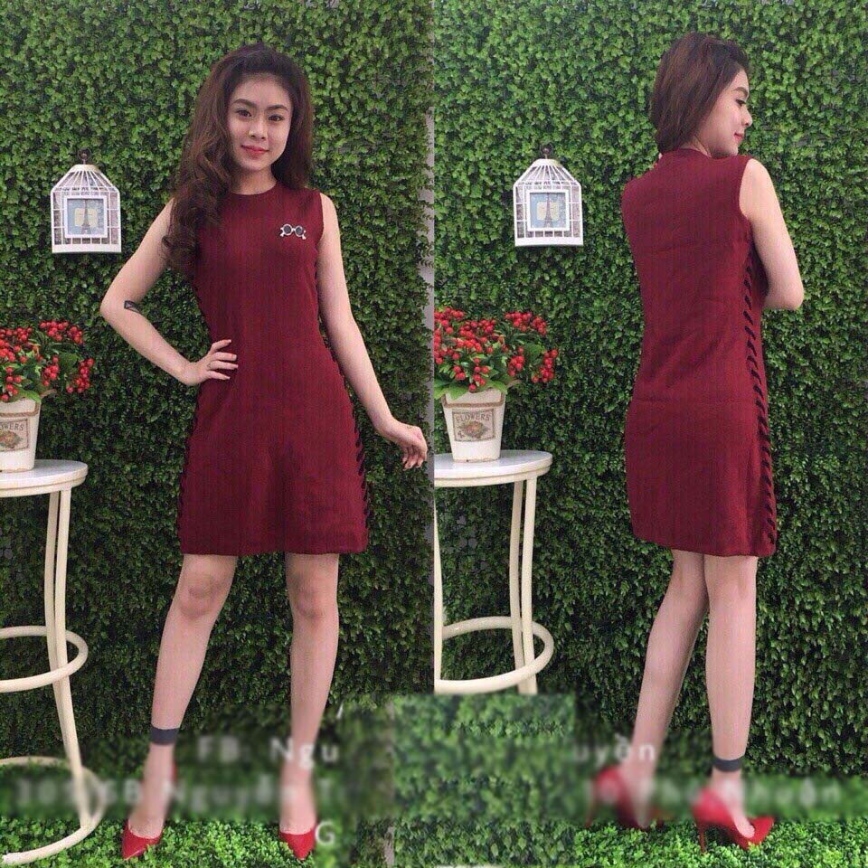 Đầm Nữ Suông Viền Thời Trang  Mới Pk Đ44