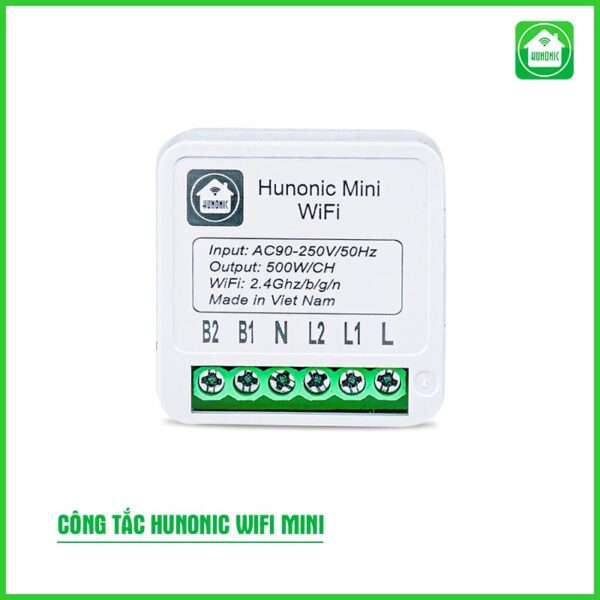 Công tắc hunonic mini điều khiển từ xa dù ở bất cứ nơi đâu