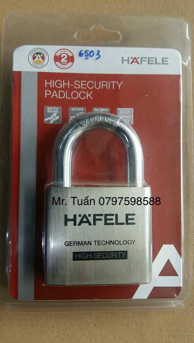 [HCM]Ổ khóa treo Hafele còng chống cắt bẻ