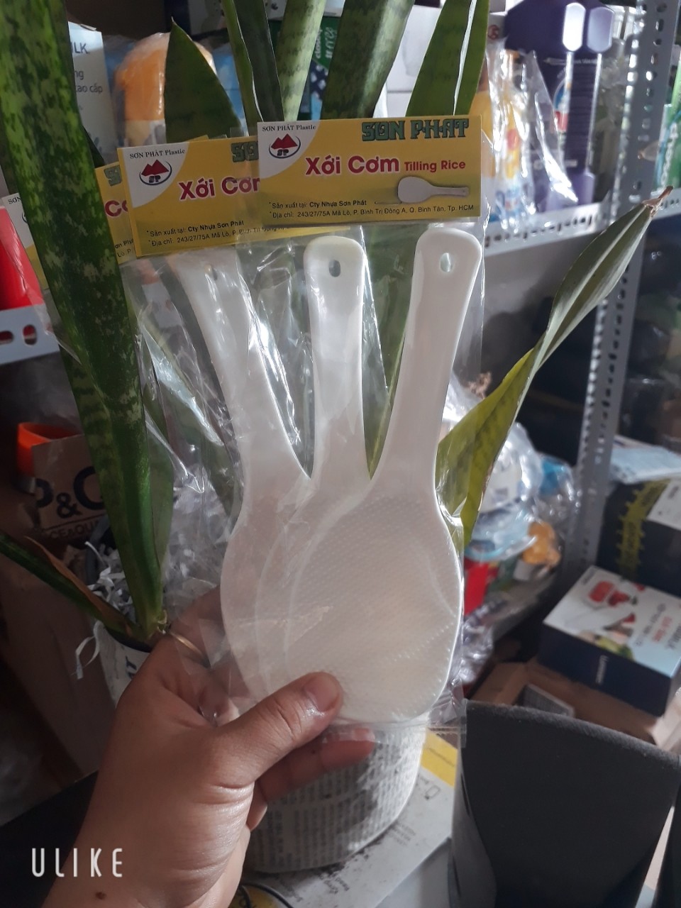 Vá,môi bới cơm chống dính