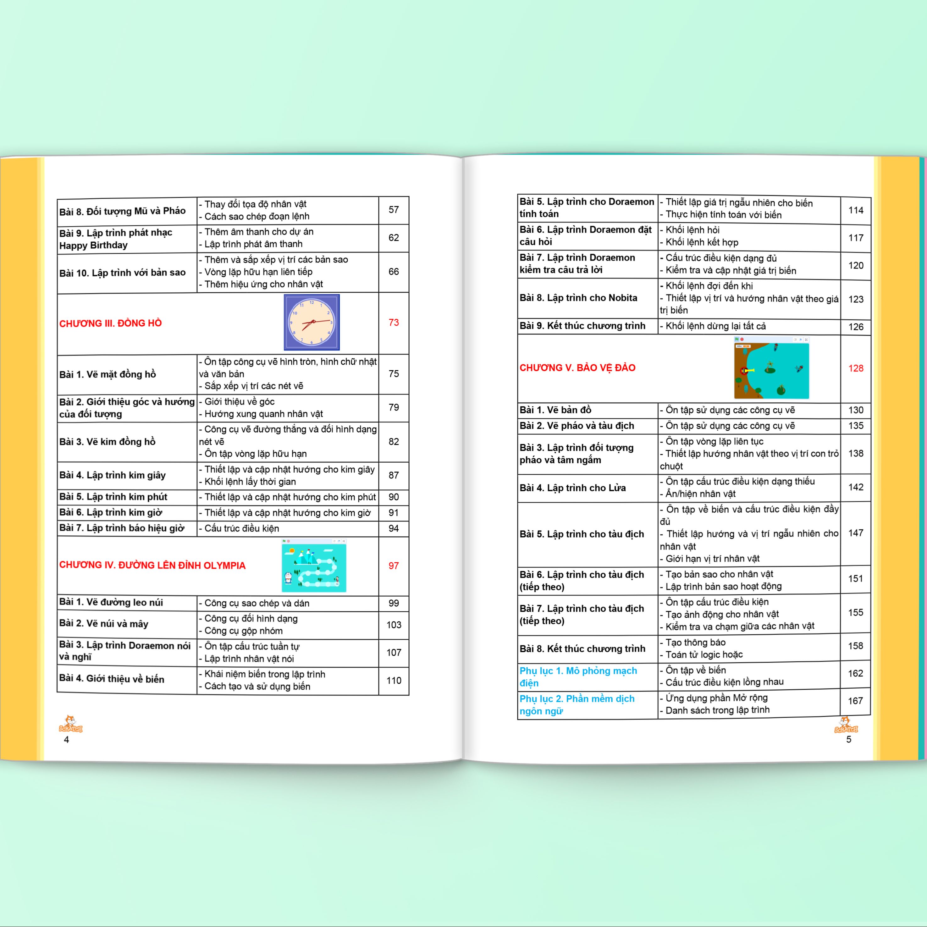 Sách Lập trình với Scratch 3 (Dành cho học sinh từ 8 - 14 tuổi)