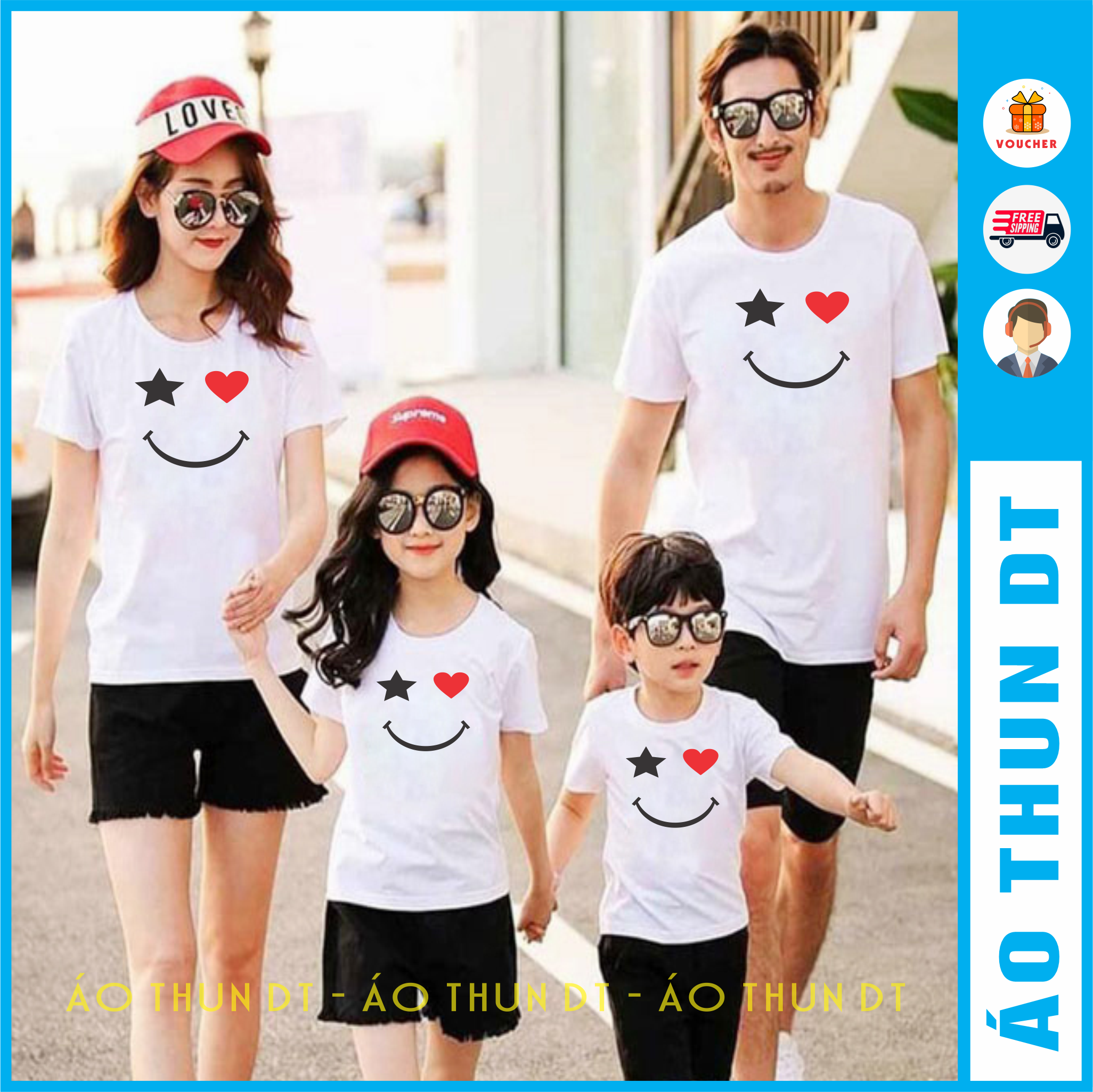 Áo gia đình đủ size đủ màu
