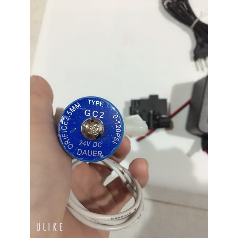 Adapter 24v Van Áp Cao Van Điện Từ  và dây nối